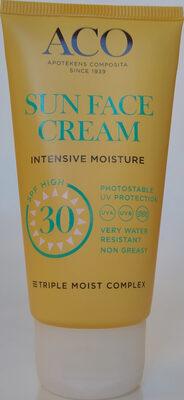 Sun face cream