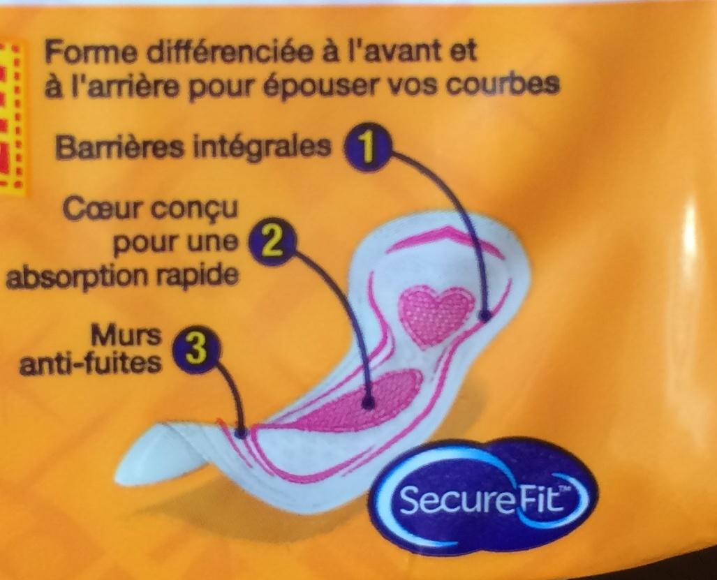 Serviettes hygiéniques normal