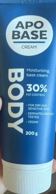 Moisturizing base cream body