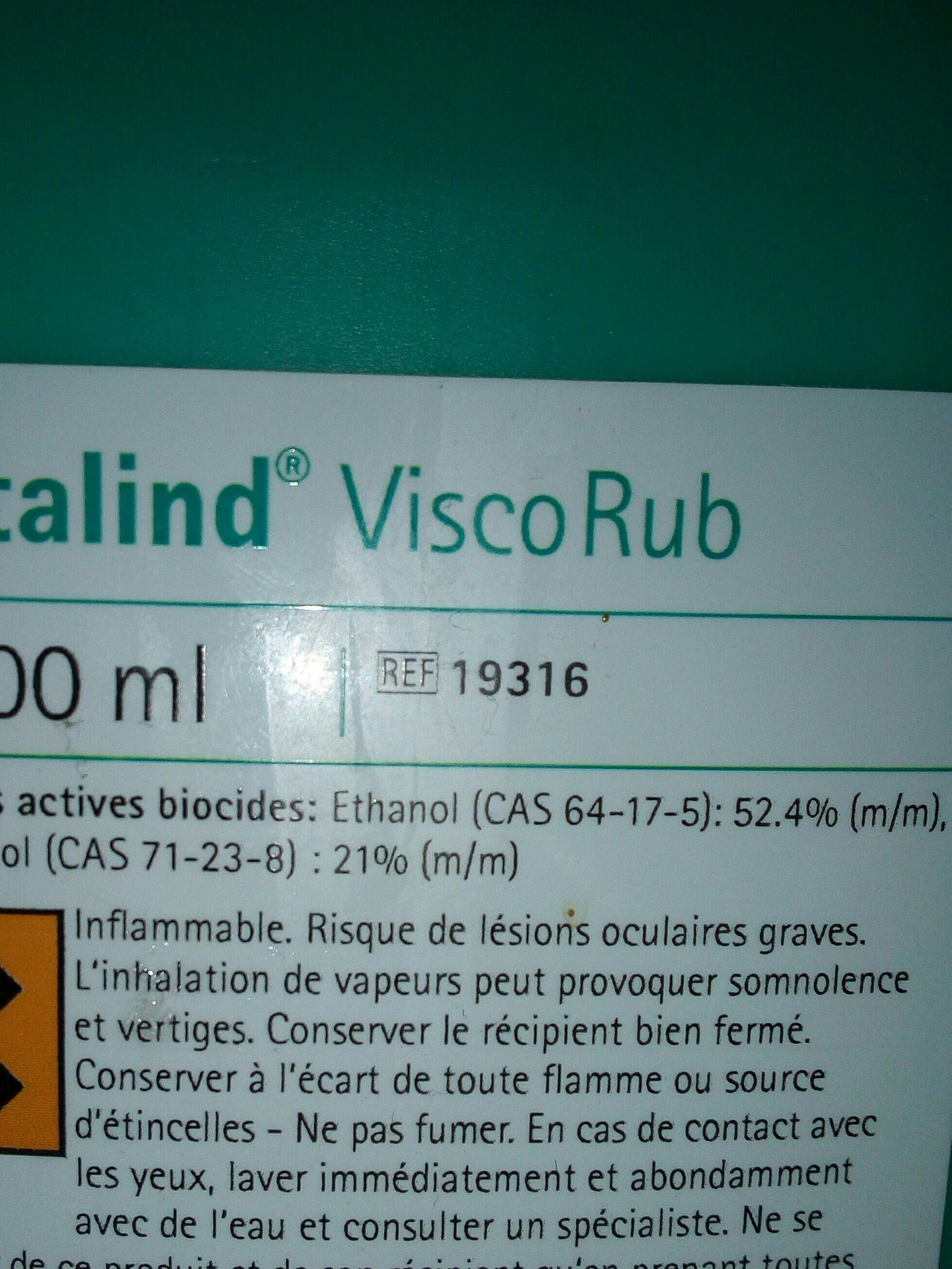 Gel Hydro-alcoolique Biocide Softalind Viscorub