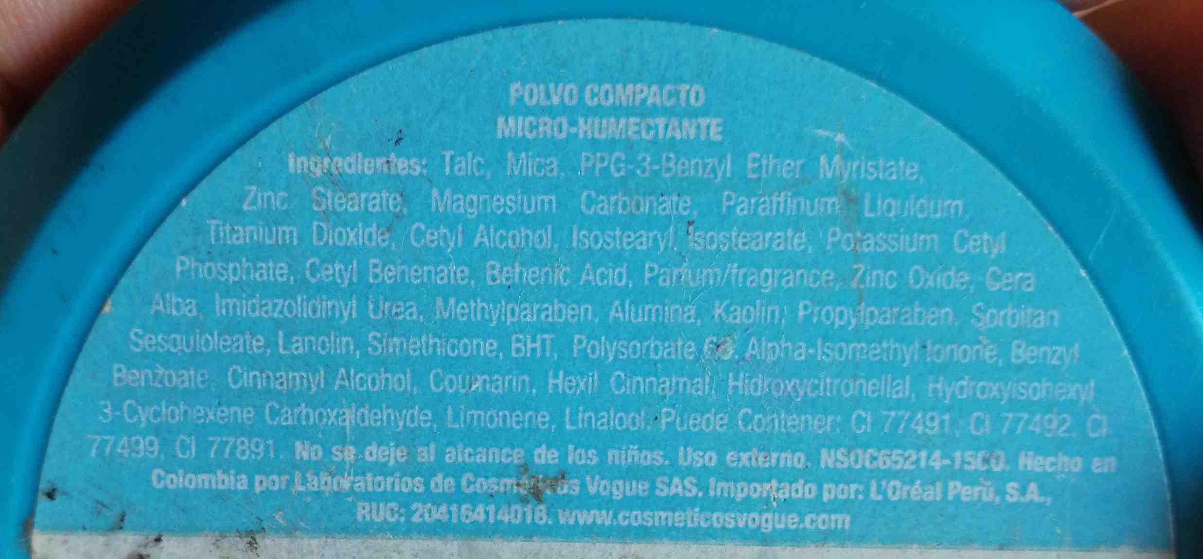 POLVO COMPACTO MICRO-HUMECTANTE