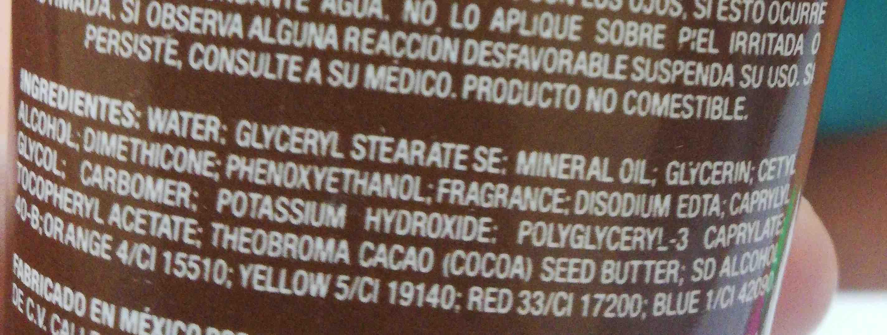 Manteca de cacao
