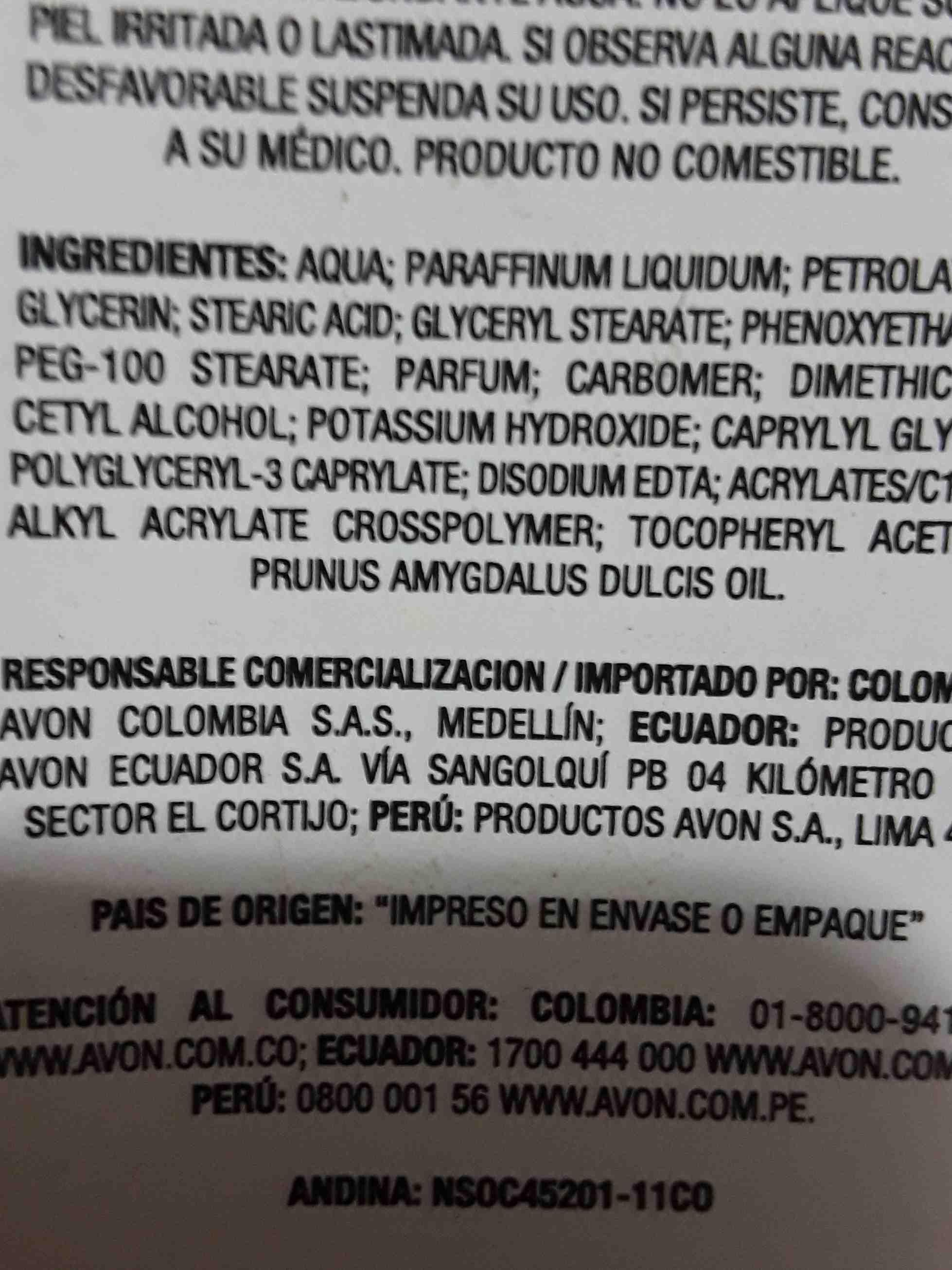 crema corporal care(avon)