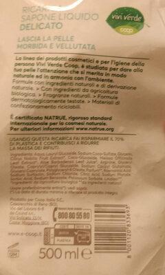 Ricarica sapone liquido delicato