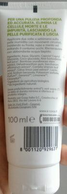 Gel detergente esfoliante