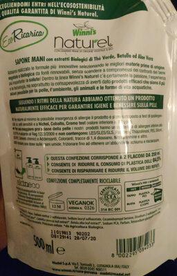 Sapone mani Thè verde