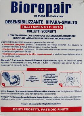 Desensibilizzante ripara smalto
