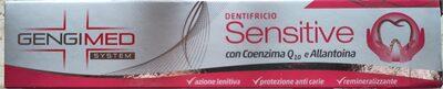 Dentifricio sensitive con Coenzima Q₁₀ e Allantoina
