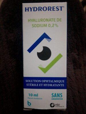 Hydrorest, Hyaluronate de sodium 0,2%