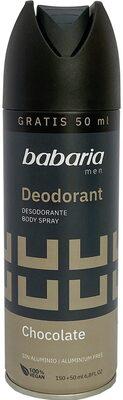 Desodorante chocolate