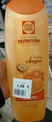 Gel douche nutrition à l'huile d'argan