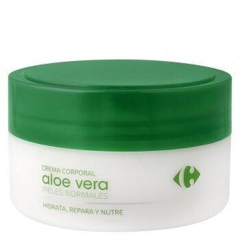 Crema corporal aloe vera pieles normales