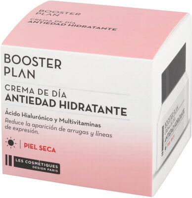 Crema antiedad de día para piel normal y seca booster plan