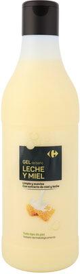 Gel de baño leche y miel