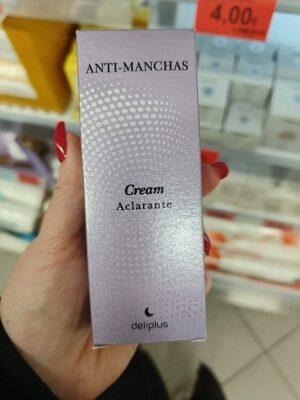 Crema facial noche aclarante