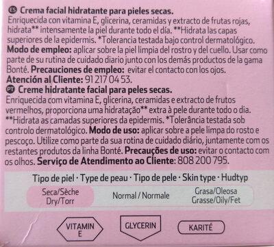 Crema hidratante Pieles secas