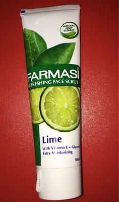 Farmasi Face Scrub, Lime,