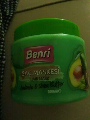 saç maskesi