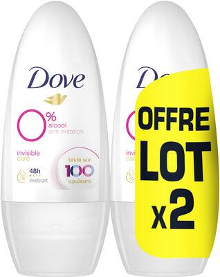 Dove inv care zero 2x50ml