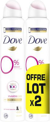 Dove inv car zero 2x200ml