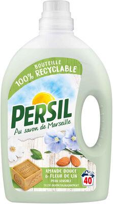 Persil Lessive Liquide Peau Sensible Amande Douce 2l 40 Lavages