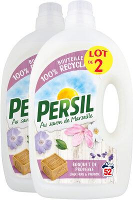 Persil Lessive Liquide Bouquet de Provence 2,6l 52 Lavages Lot de 2