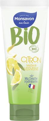Monsavon au lait douche bio citron 200ml
