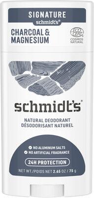 Schmidt's Déodorant Stick Signature Charbon + Magnésium 75g