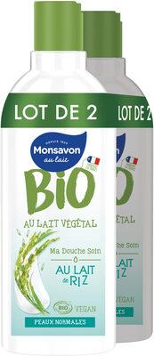Monsavon Gel Douche Bio Au Lait de Riz Lot 2x300ml