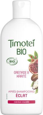 Timotei Bio Après-Shampooing Femme Éclat Cheveux colorés Grenade & Karité 250ml