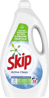 SKIP Lessive Liquide Active Clean 2,65l - 53 Lavages
