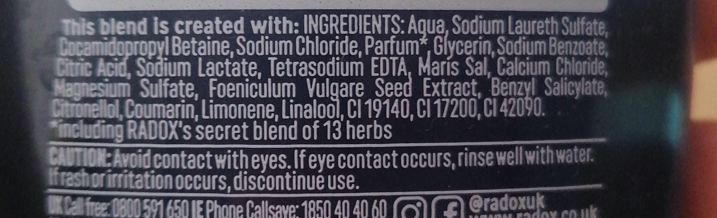 Radox Feel Awake Shower Gel