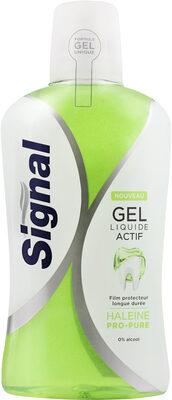 Signal Bain de Bouche Gel Liquide Haleine Pro-Pure