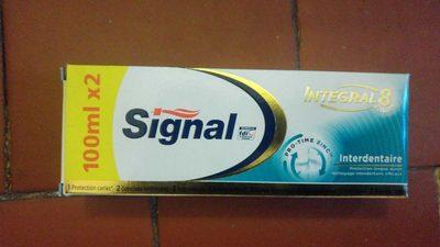Signal Integral 8 Dentifrice Interdentaire Bitube 100ml