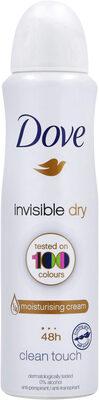 Dove W Deo Invisible Dry 150ML 6x