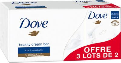 Dove Savon Pain de Toilette Original 2x100g Lot de 3