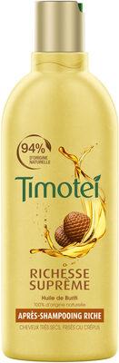 Timotei Richesse Suprême Après Shampoing Femme Enrichie à l'Huile de Buriti Cheveux Très Secs