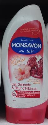 Douche crème hydratante Lait, Grenade & Fleur d'hibiscus