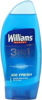 Williams Gel Douche Homme 3 en 1 Ice Fresh 250ml