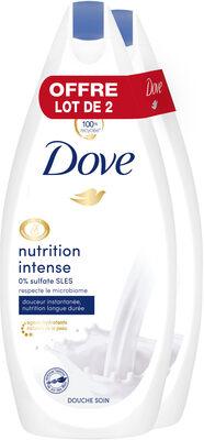 Dove Gel Douche Nutrition Intense 400ml Lot de 2