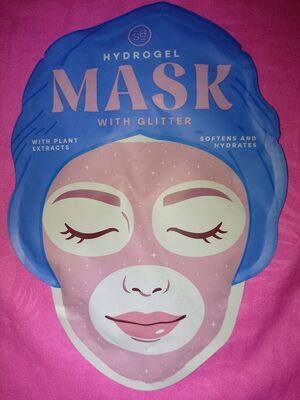 Mask with glitter