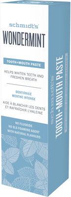 Schmidt's Dentifrice Wondermint 133g