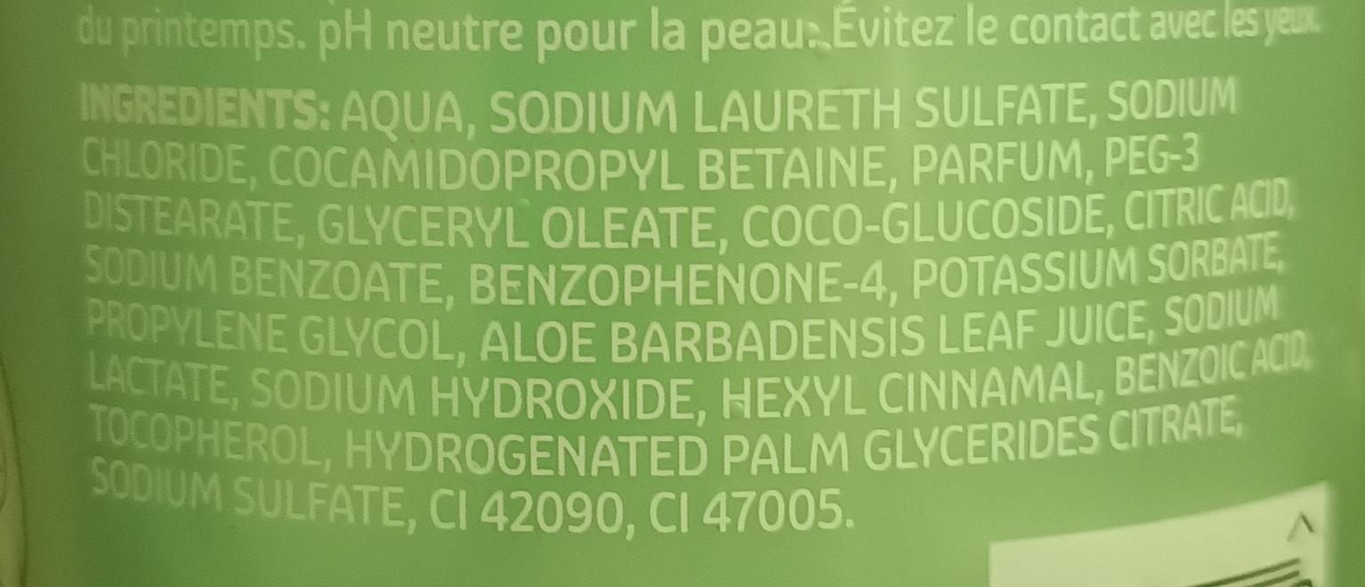 Savon pour les mains Aloe Vera