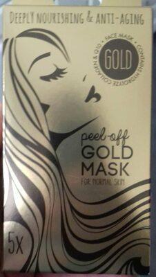 Peel-off gold mask for normal skin