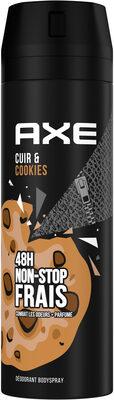 Axe Déodorant Homme Collision Cuir & Cookies 48h Non-Stop Frais 200ml