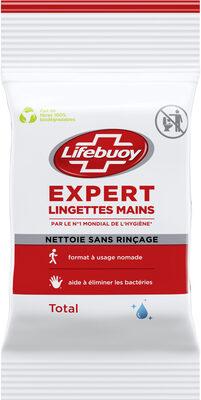 Lifebuoy Expert Lingettes Nettoyantes Mains x10