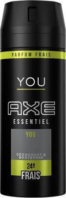 AXE Déodorant Homme You Essentiel Spray 150ml