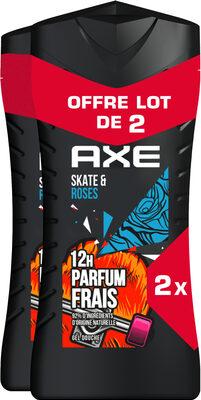 Axe sg skate&rose 2x250ml