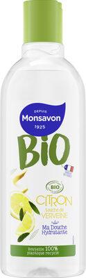 MONSAVON BIO Gel Douche certifié Bio Citron Touche de Verveine 300ml