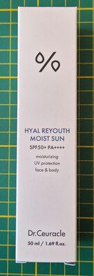 Hyal Reyouth Moist Sun SPF50+ PA++++ moisturizing UV protection face & body